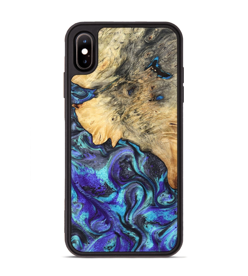 iPhone Xs Max Wood Phone Case - Mylah (Purple, 824370)