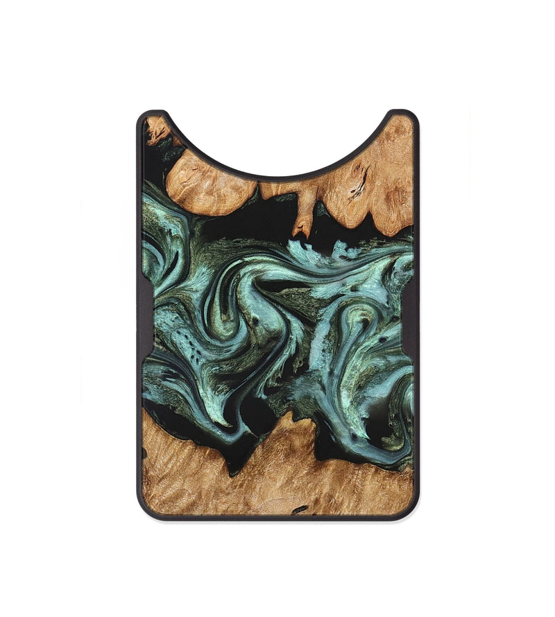 Alloy Wood Wallet - Landon (Green, 824376)