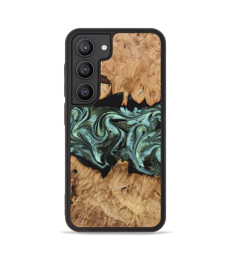 Galaxy S23 Wood Phone Case - Landon (Green, 824376)