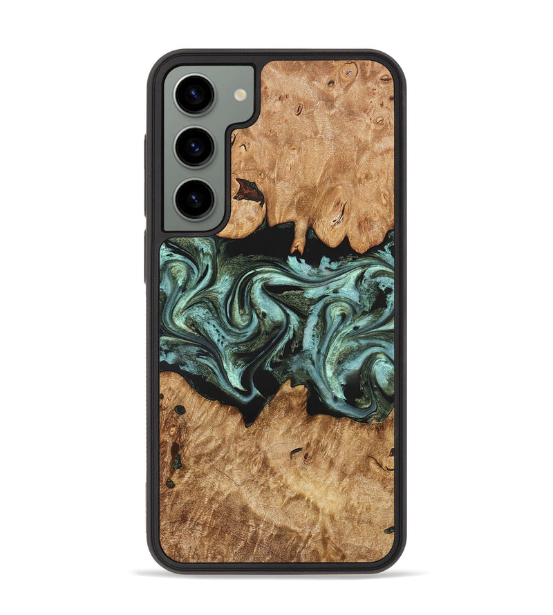 Galaxy S23 Plus Wood Phone Case - Landon (Green, 824376)