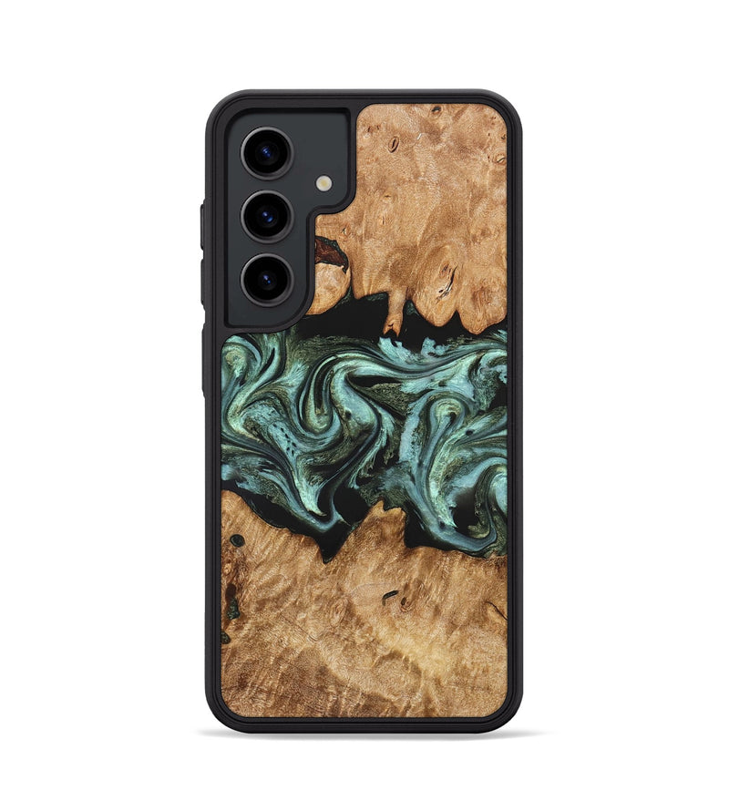 Galaxy S24 Wood Phone Case - Landon (Green, 824376)