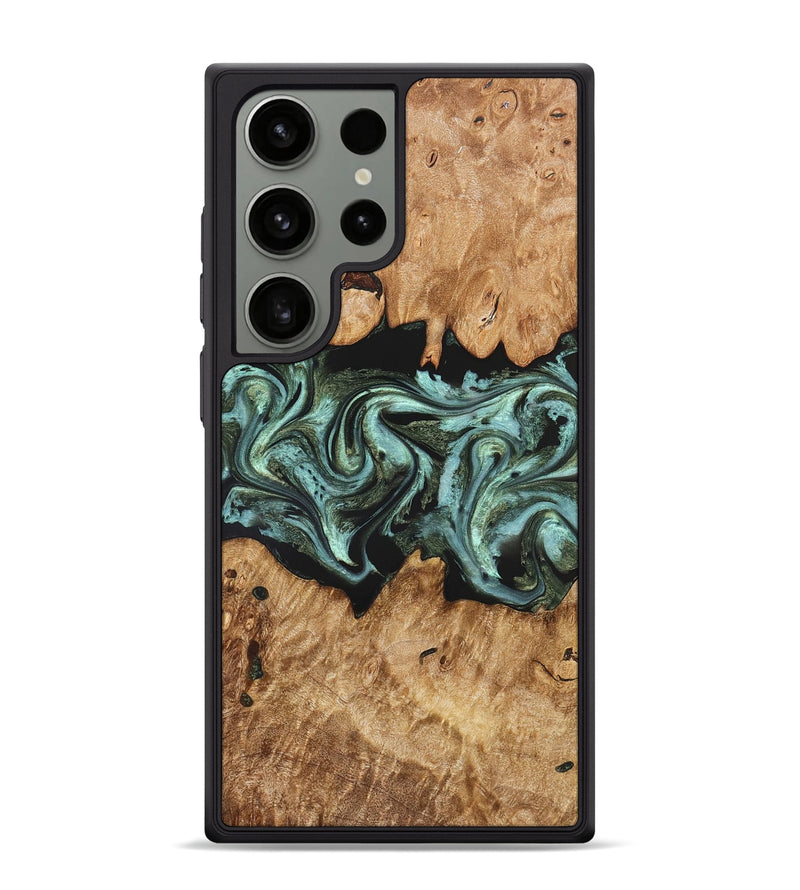 Galaxy S24 Ultra Wood Phone Case - Landon (Green, 824376)