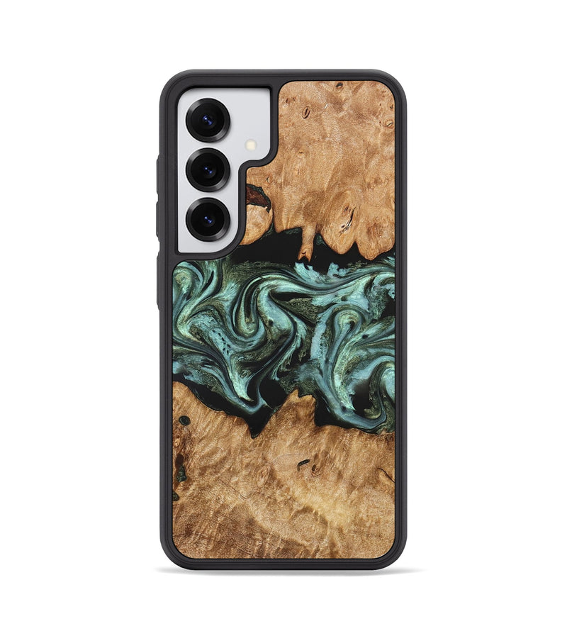 Galaxy S25 Wood Phone Case - Landon (Green, 824376)