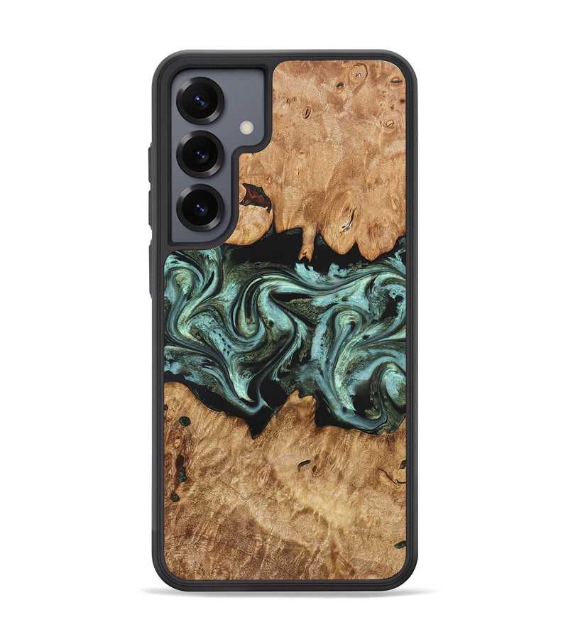 Galaxy S25 Plus Wood Phone Case - Landon (Green, 824376)