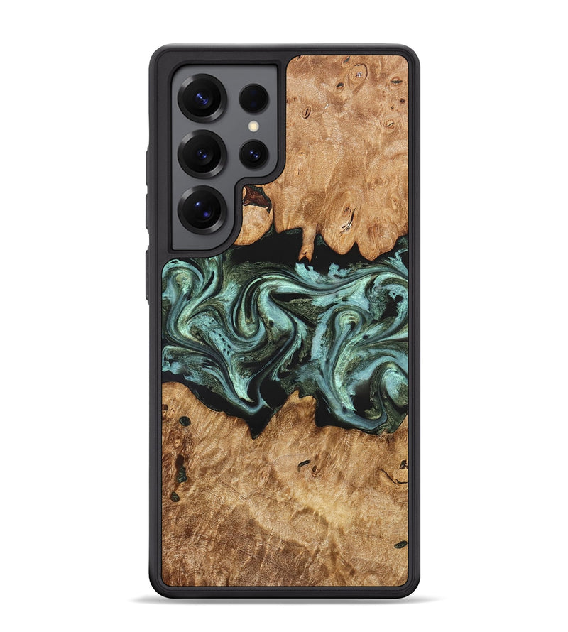 Galaxy S25 Ultra Wood Phone Case - Landon (Green, 824376)