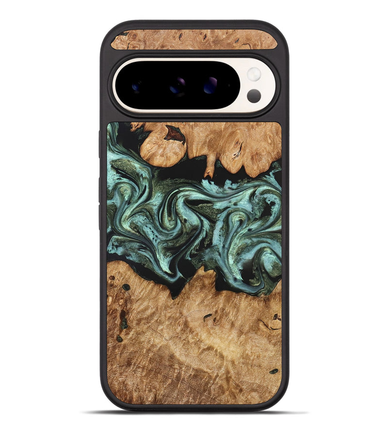 Pixel 10 Pro XL Wood Phone Case - Landon (Green, 824376)