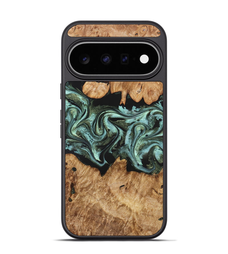 Pixel 11 Pro Wood Phone Case - Landon (Green, 824376)