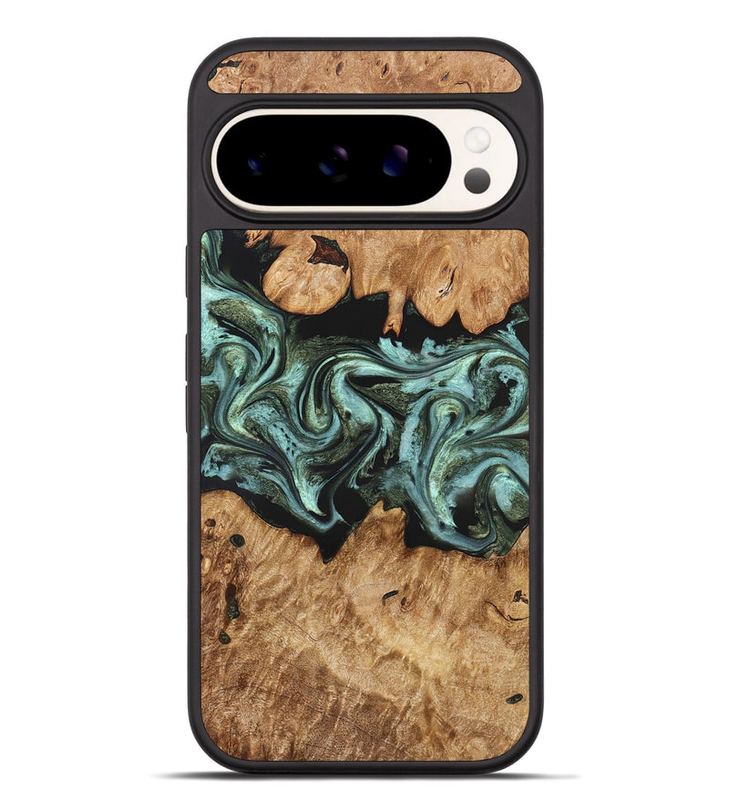 Pixel 9 Pro XL Wood Phone Case - Landon (Green, 824376)