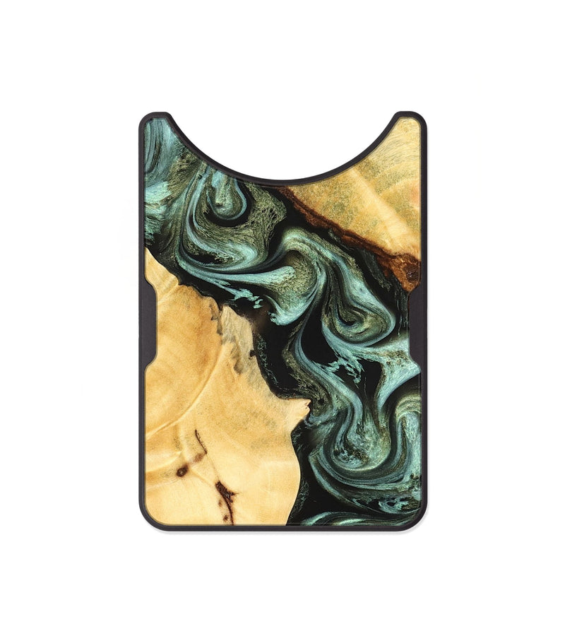 Alloy Wood Wallet - Romina (Green, 824381)