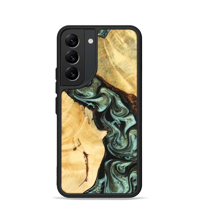 Galaxy S22 Wood Phone Case - Romina (Green, 824381)