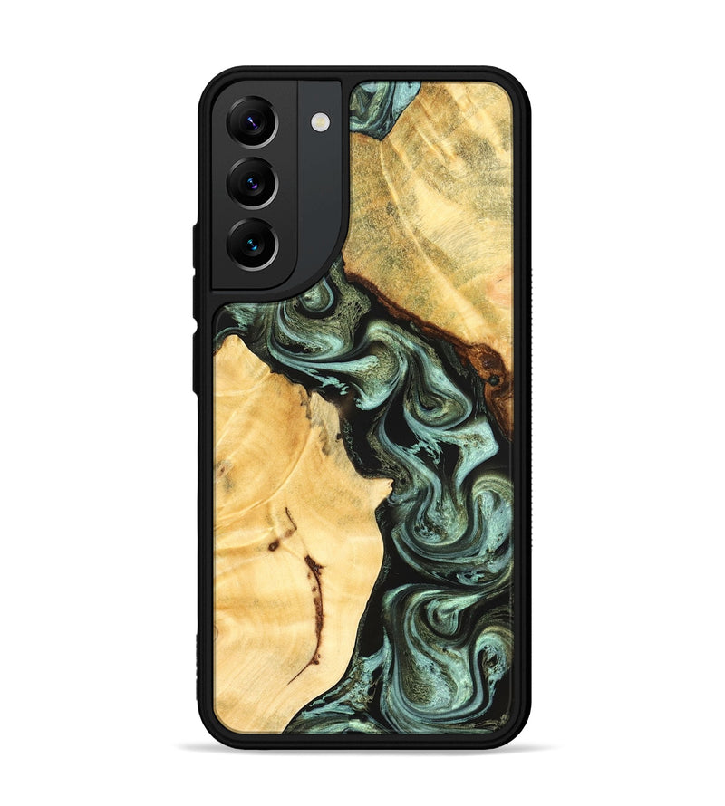 Galaxy S22 Plus Wood Phone Case - Romina (Green, 824381)