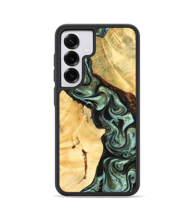 Galaxy S25 Wood Phone Case - Romina (Green, 824381)