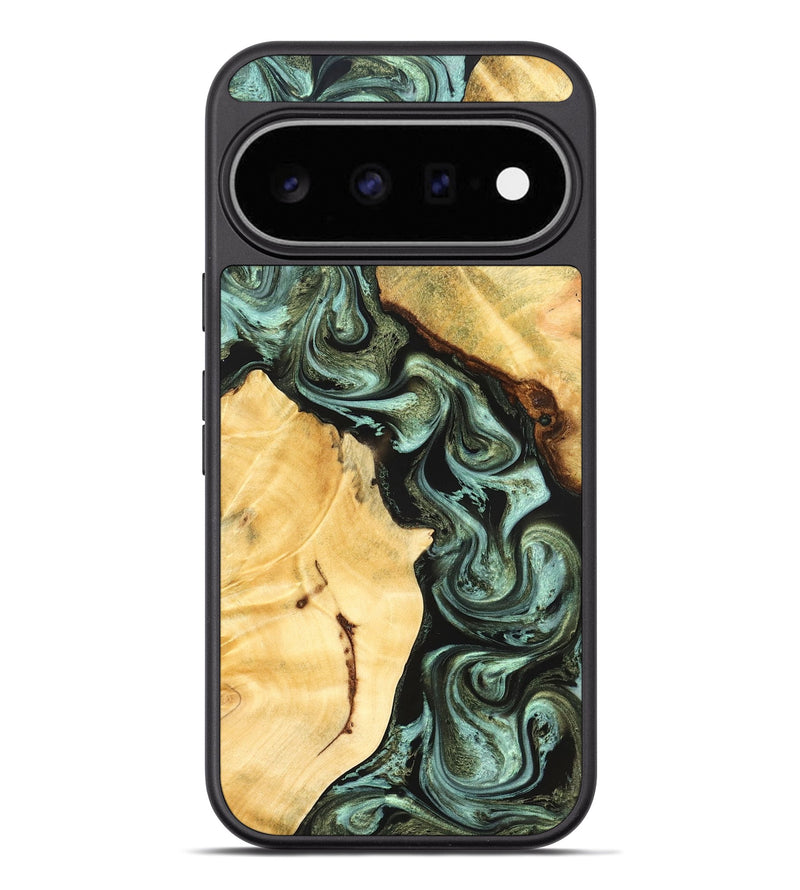 Pixel 11 Pro XL Wood Phone Case - Romina (Green, 824381)