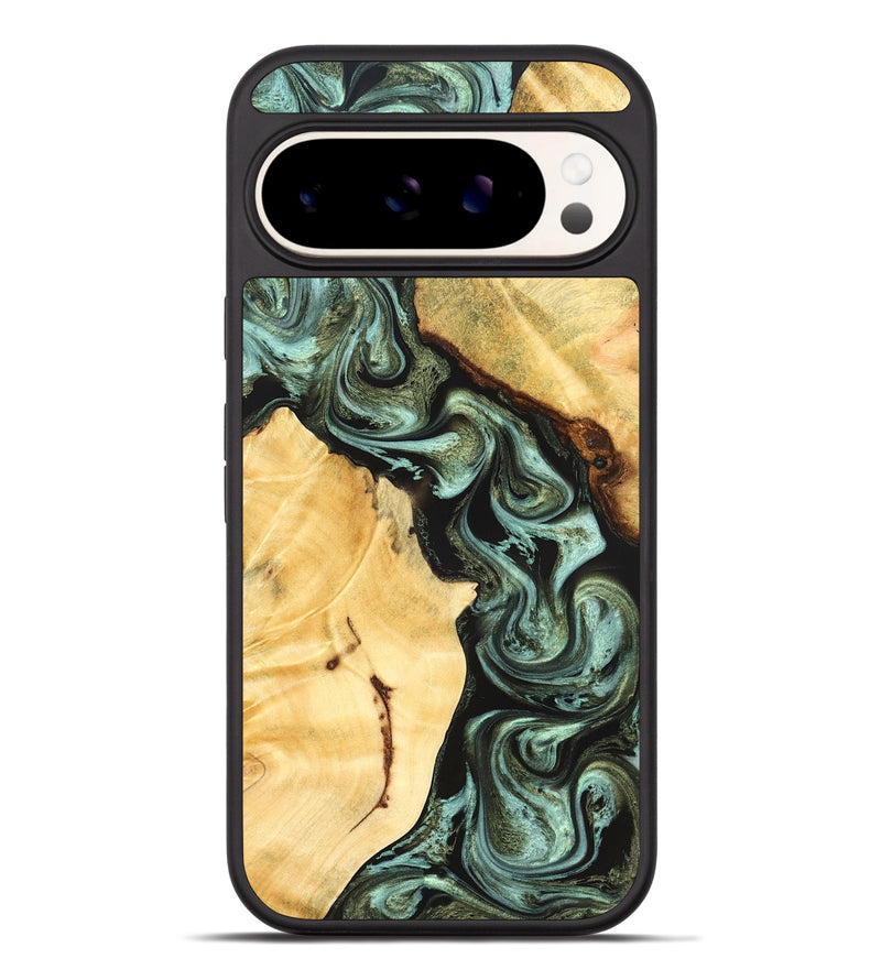 Pixel 9 Pro XL Wood Phone Case - Romina (Green, 824381)