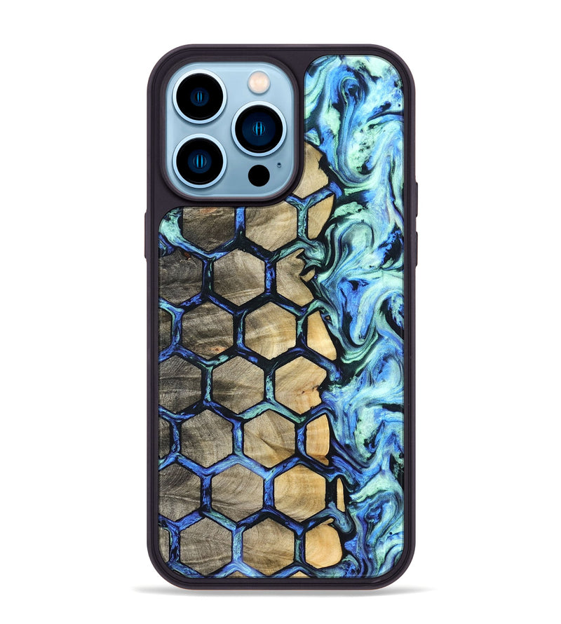 iPhone 14 Pro Max Wood Phone Case - Chante (Pattern, 824384)