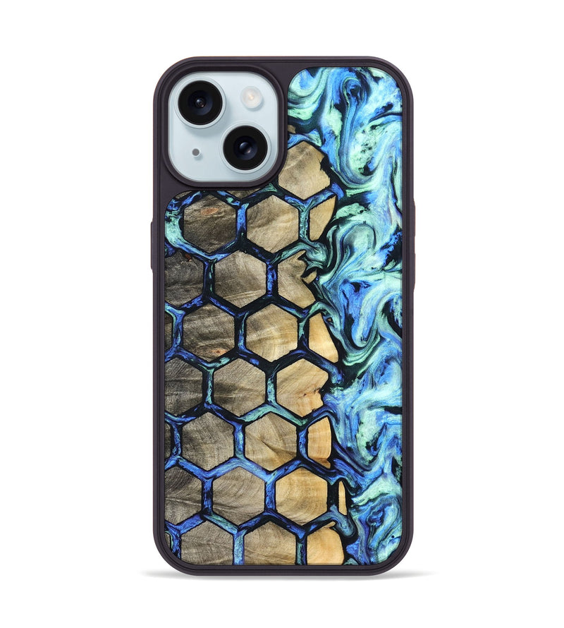 iPhone 15 Wood Phone Case - Chante (Pattern, 824384)