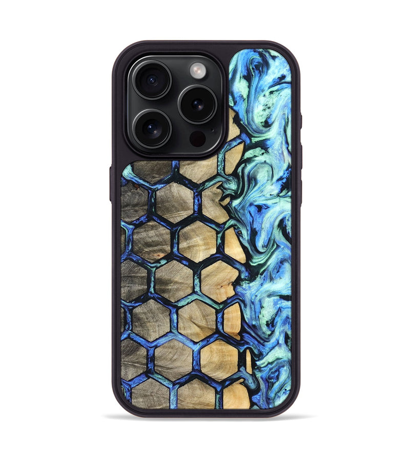 iPhone 15 Pro Wood Phone Case - Chante (Pattern, 824384)