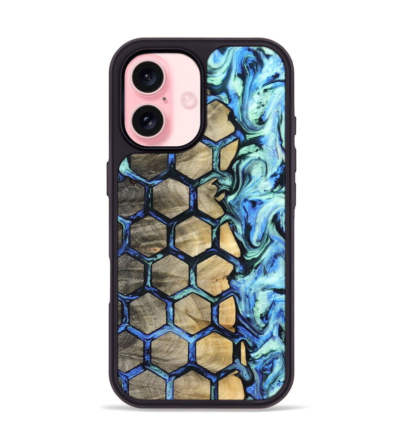 iPhone 16 Wood Phone Case - Chante (Pattern, 824384)