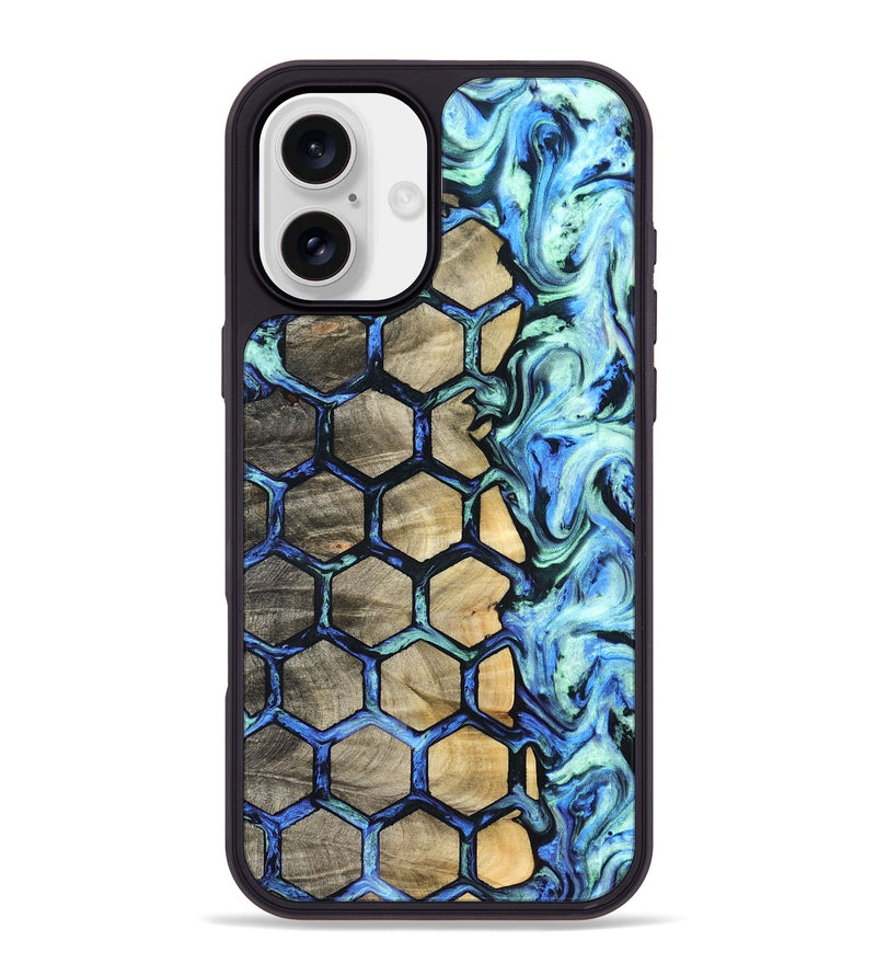 iPhone 16 Plus Wood Phone Case - Chante (Pattern, 824384)
