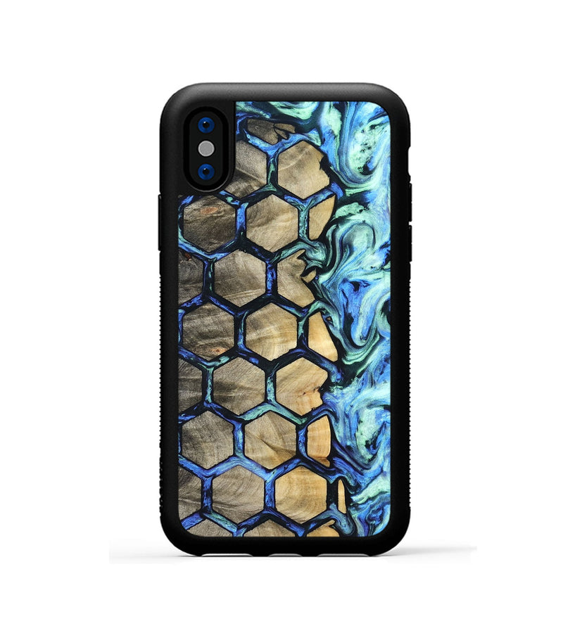 iPhone Xs Wood Phone Case - Chante (Pattern, 824384)