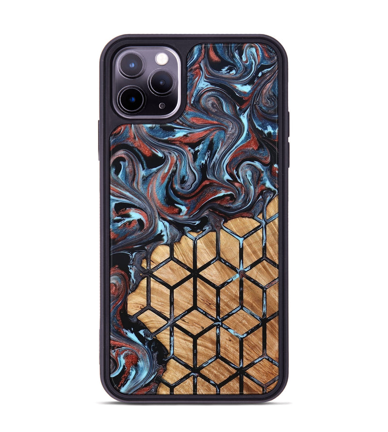 iPhone 11 Pro Max Wood Phone Case - Forest (Pattern, 824386)