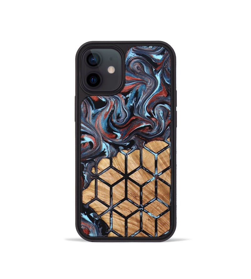 iPhone 12 mini Wood Phone Case - Forest (Pattern, 824386)