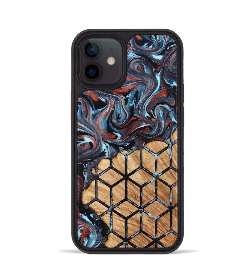 iPhone 12 Wood Phone Case - Forest (Pattern, 824386)
