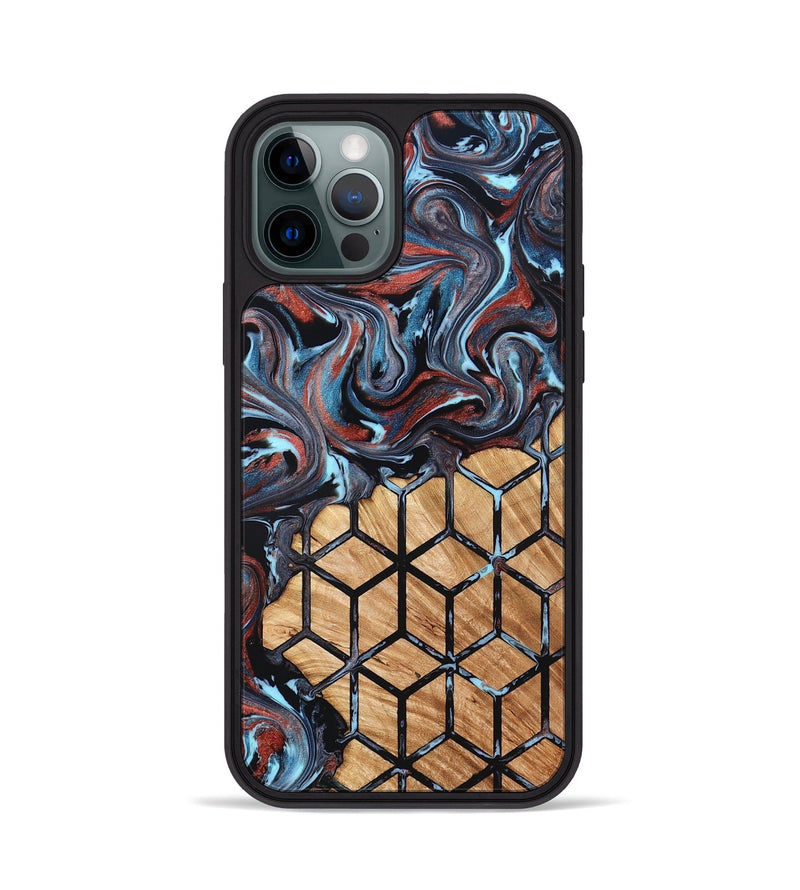 iPhone 12 Pro Wood Phone Case - Forest (Pattern, 824386)