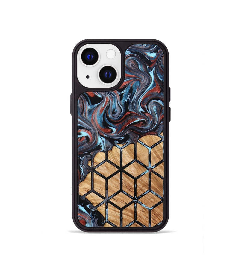 iPhone 13 mini Wood Phone Case - Forest (Pattern, 824386)