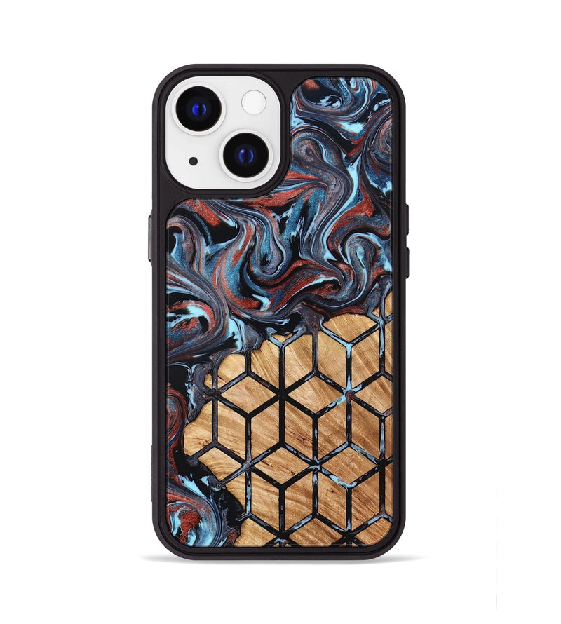 iPhone 13 Wood Phone Case - Forest (Pattern, 824386)