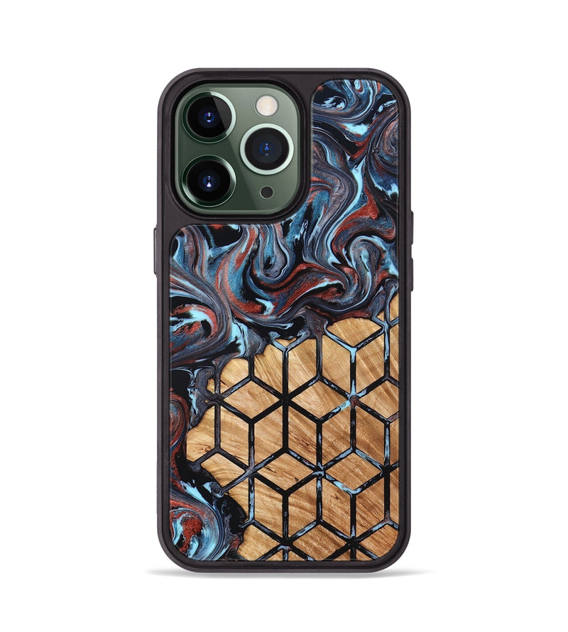 iPhone 13 Pro Wood Phone Case - Forest (Pattern, 824386)