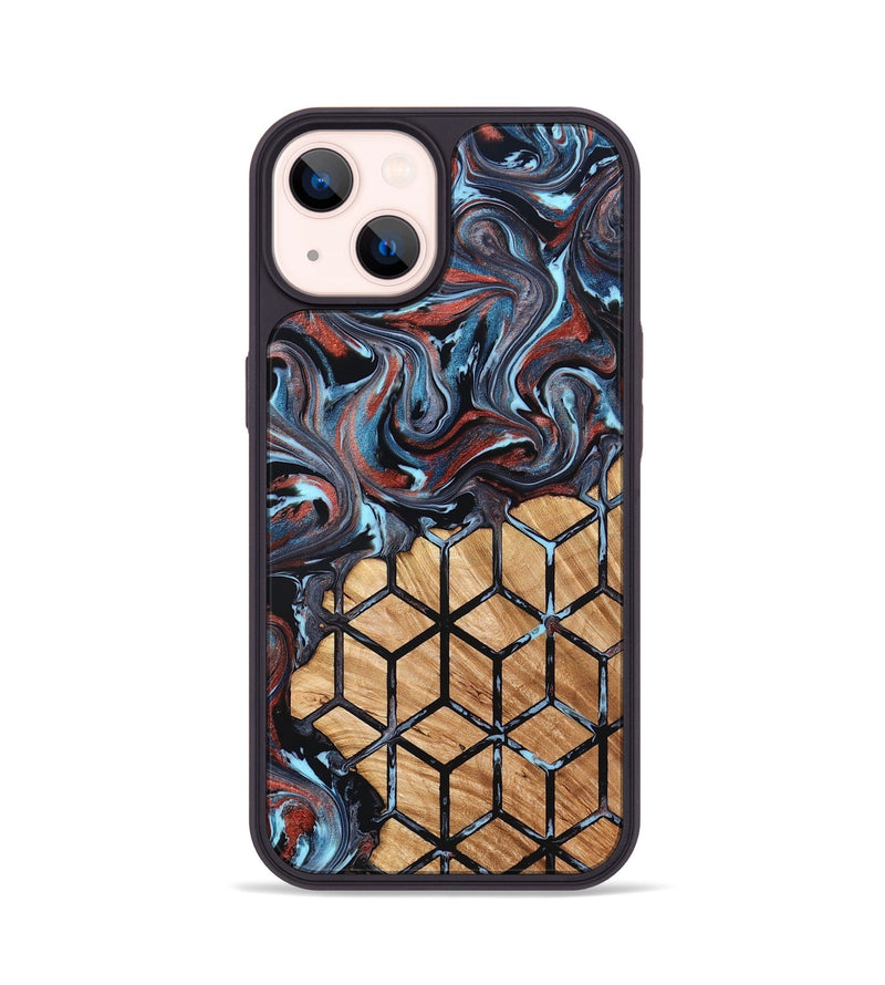 iPhone 14 Wood Phone Case - Forest (Pattern, 824386)
