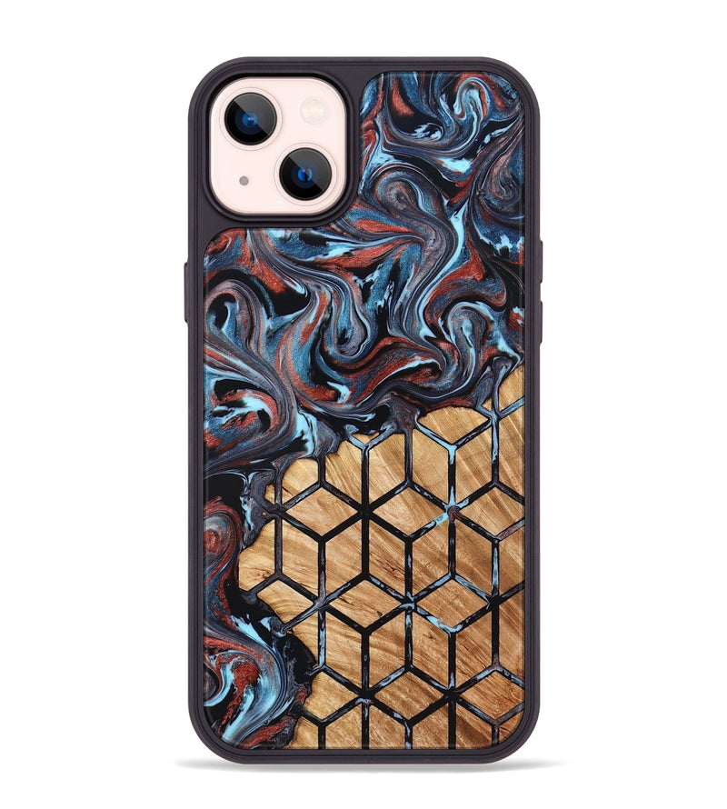 iPhone 14 Plus Wood Phone Case - Forest (Pattern, 824386)