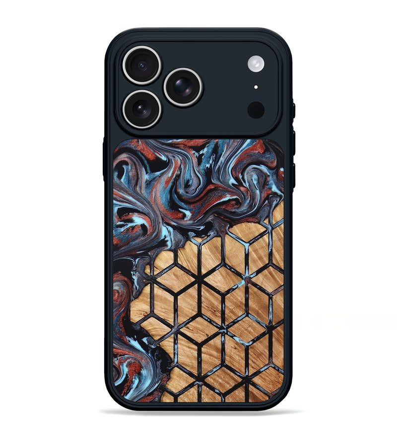 iPhone 17 Pro Max Wood Phone Case - Forest (Pattern, 824386)