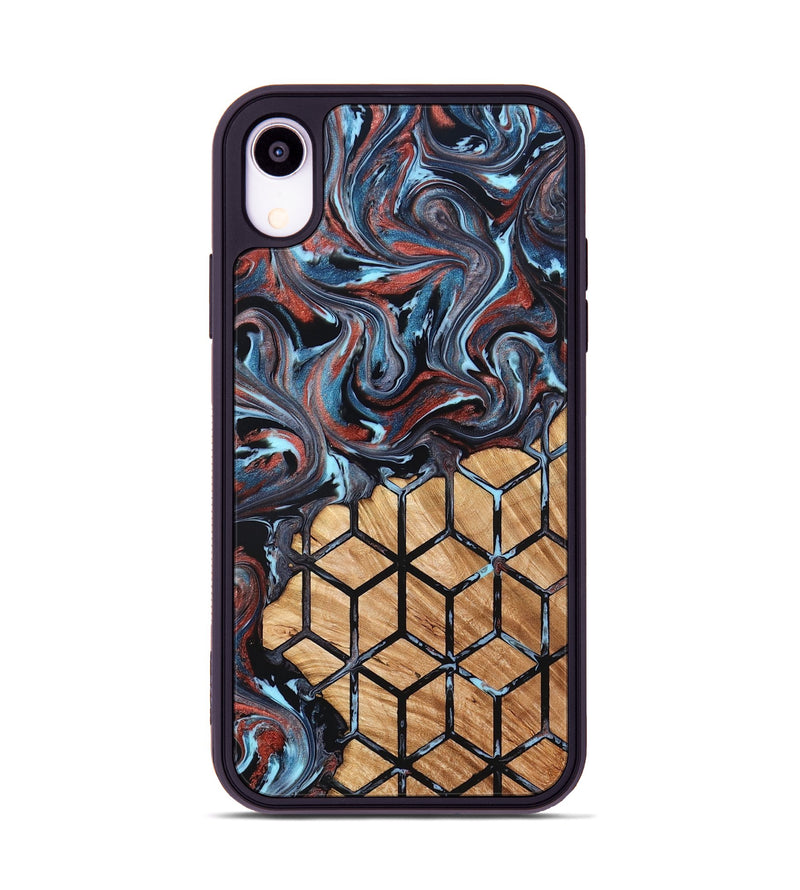 iPhone Xr Wood Phone Case - Forest (Pattern, 824386)