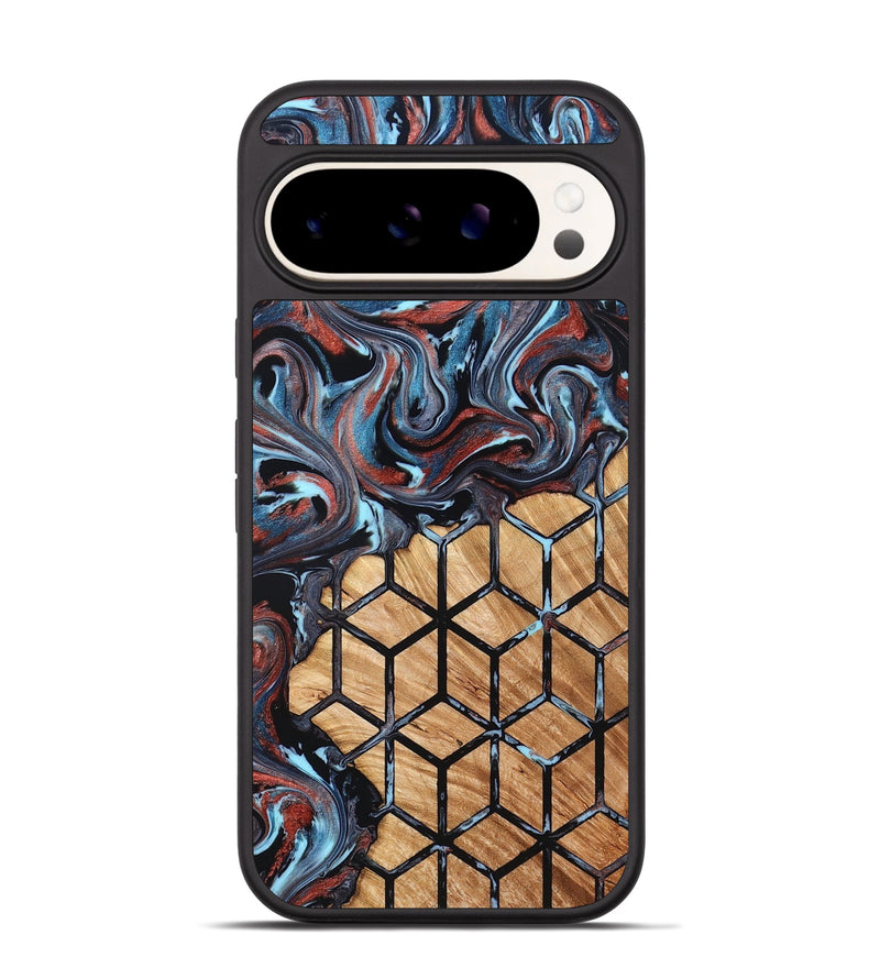 Pixel 9 Pro Wood Phone Case - Forest (Pattern, 824386)