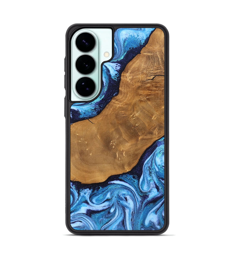 Galaxy S26 Plus Wood Phone Case - Shaniya (Blue, 824390)