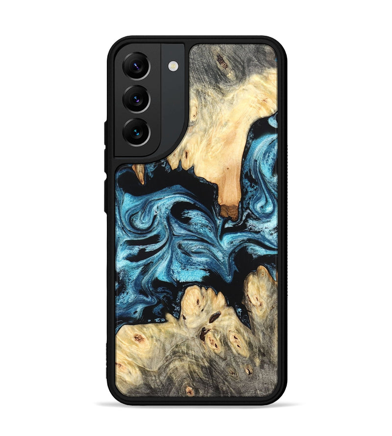 Galaxy S22 Plus Wood Phone Case - Dasia (Blue, 824392)