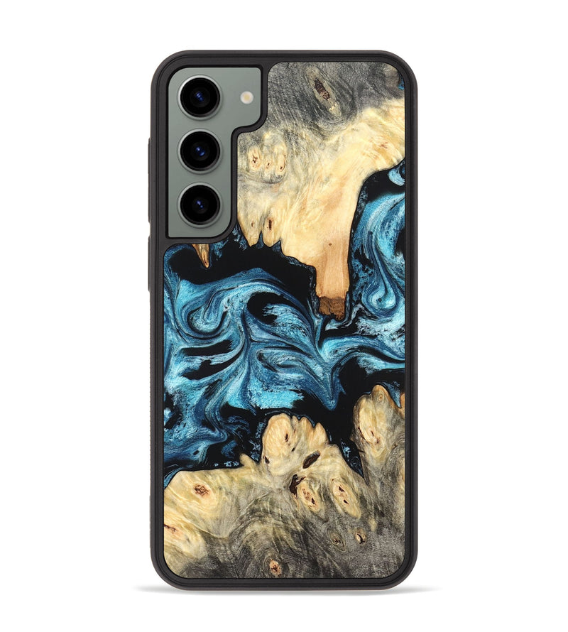 Galaxy S23 Plus Wood Phone Case - Dasia (Blue, 824392)