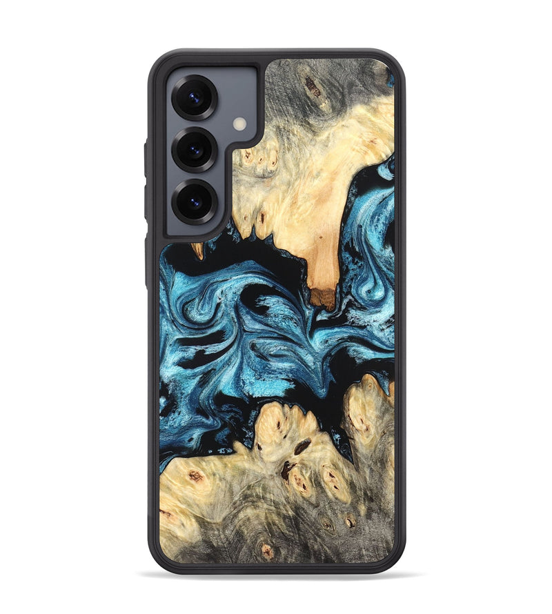 Galaxy S25 Plus Wood Phone Case - Dasia (Blue, 824392)