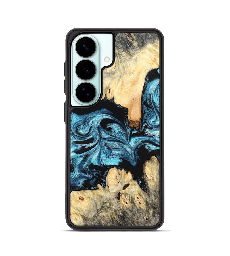 Galaxy S26 Wood Phone Case - Dasia (Blue, 824392)