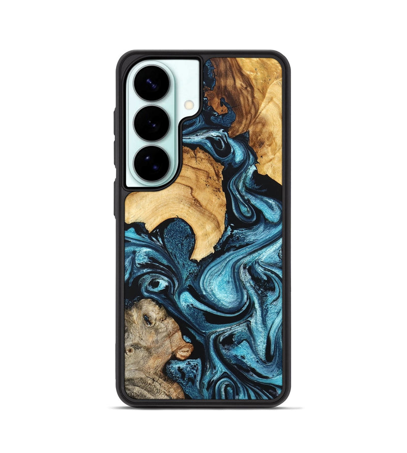Galaxy S26 Wood Phone Case - Shelton (Blue, 824393)