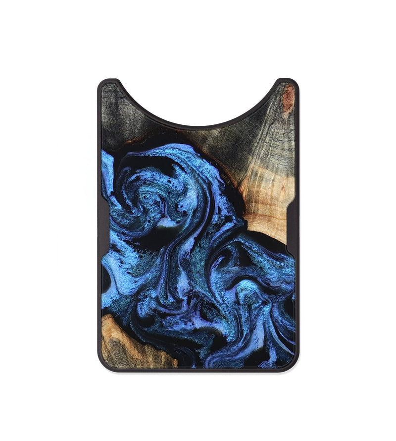 Alloy Wood Wallet - Turner (Blue, 824394)