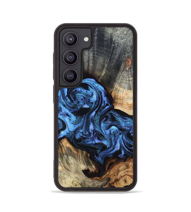 Galaxy S23 Wood Phone Case - Turner (Blue, 824394)