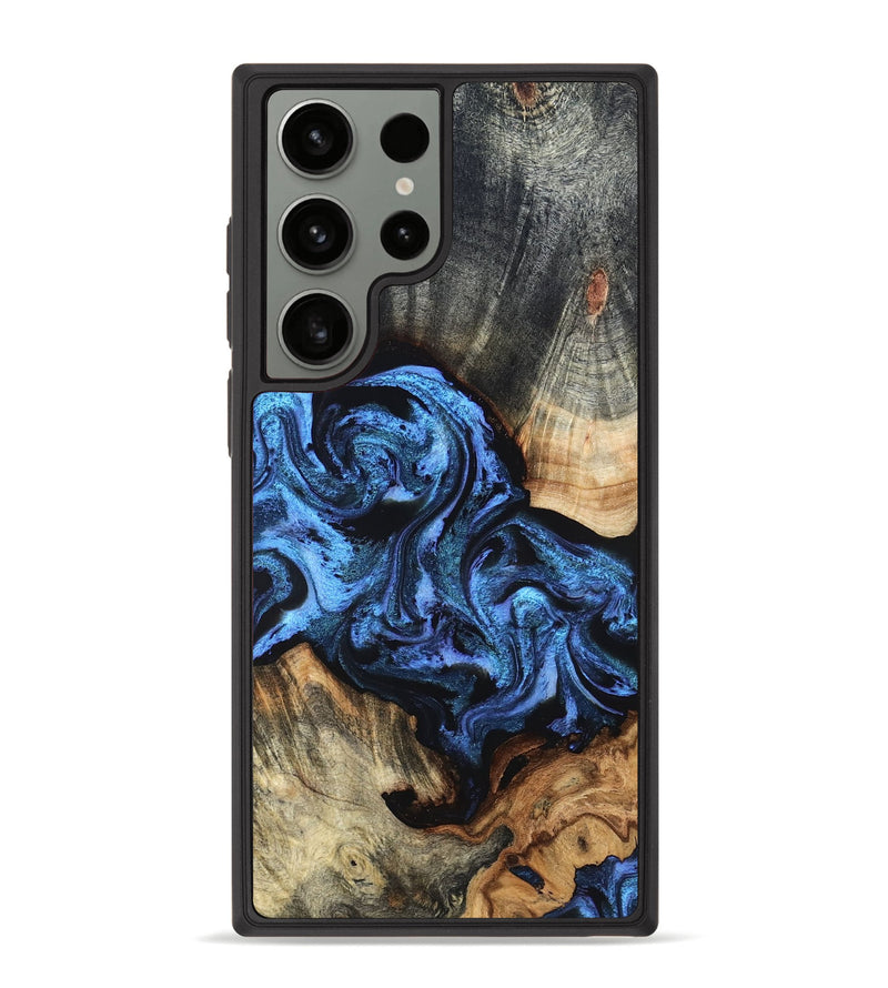 Galaxy S23 Ultra Wood Phone Case - Turner (Blue, 824394)