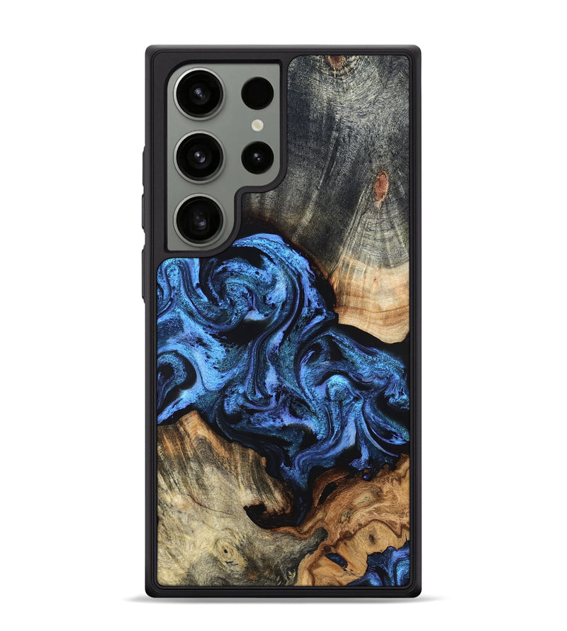 Galaxy S24 Ultra Wood Phone Case - Turner (Blue, 824394)