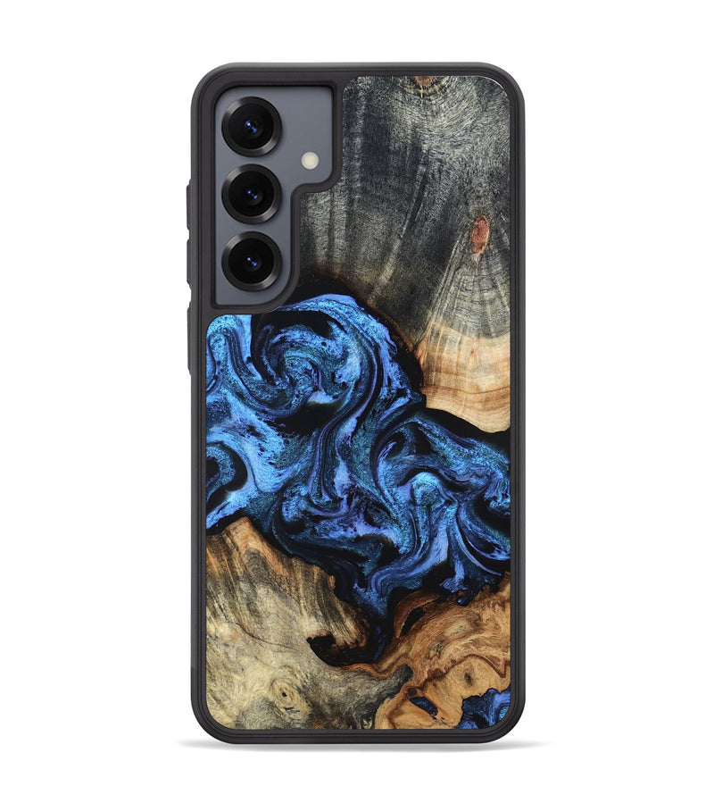 Galaxy S25 Plus Wood Phone Case - Turner (Blue, 824394)