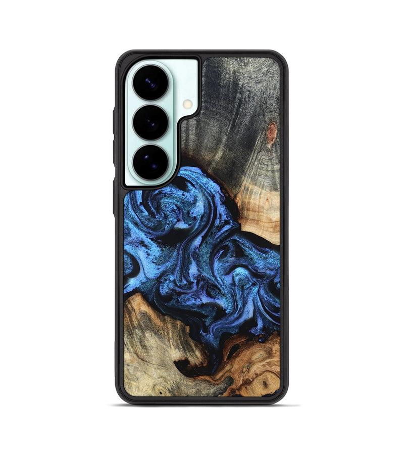 Galaxy S26 Wood Phone Case - Turner (Blue, 824394)