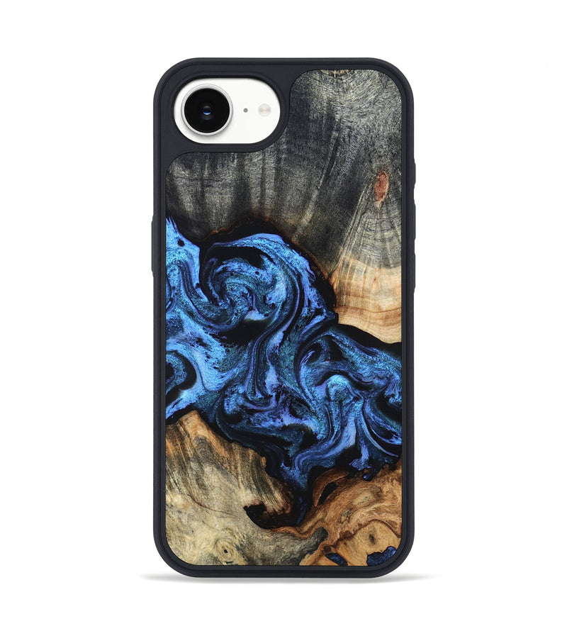 iPhone 17e Wood Phone Case - Turner (Blue, 824394)