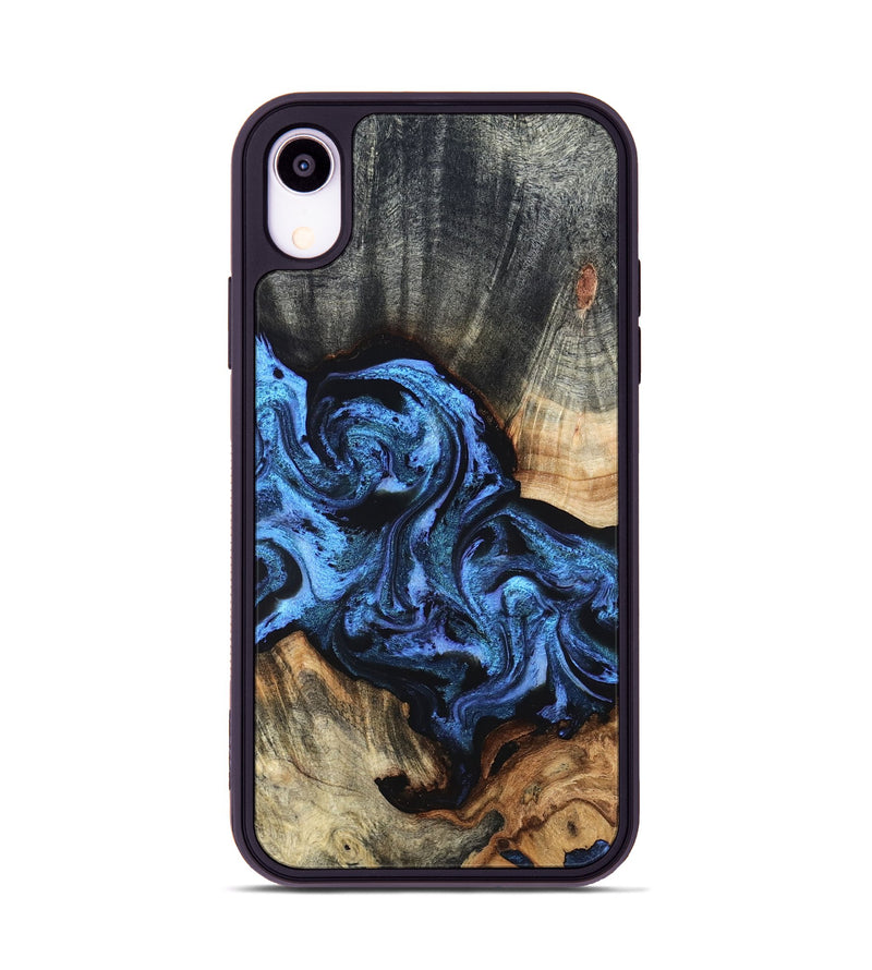 iPhone Xr Wood Phone Case - Turner (Blue, 824394)